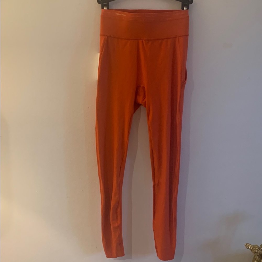 Outdoor Voices Orange Leggings